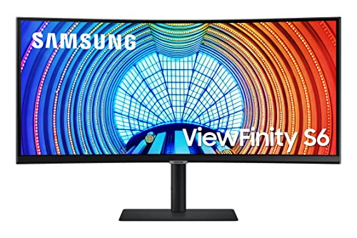 34-Inch Ultrawide QHD Curved Monitor, 100Hz, USB-C, HDR10, Height Adjustable Stand, Black X40345