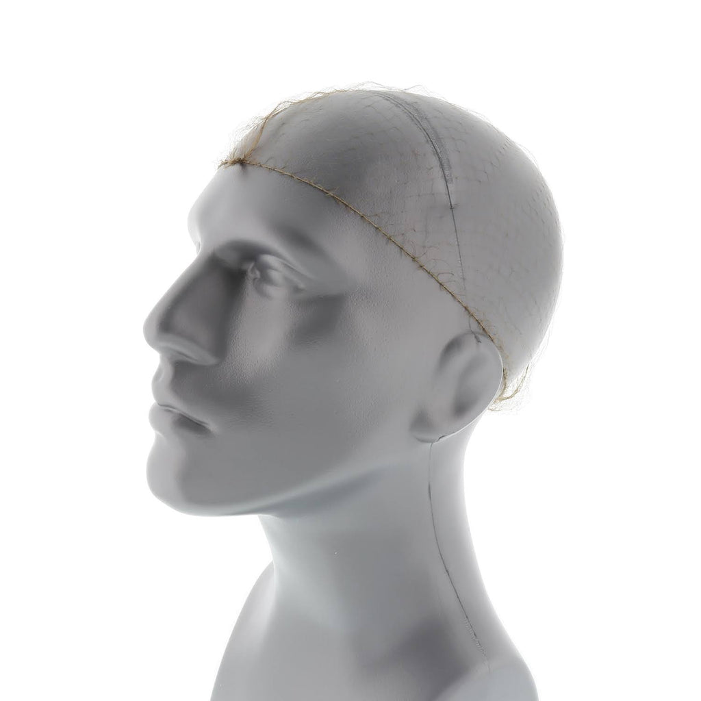 Light Brown Lightweight Nylon Hairnet, Case of 1440 R414755