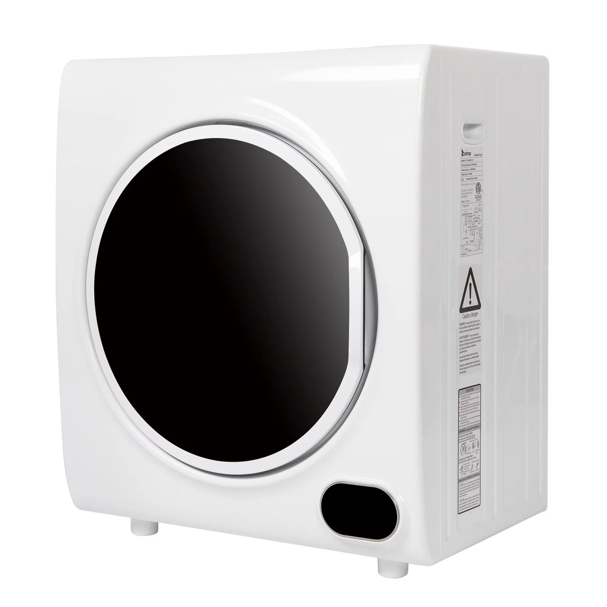 2.6 cu.ft Electric Portable Compact Laundry Dryer, White L87114