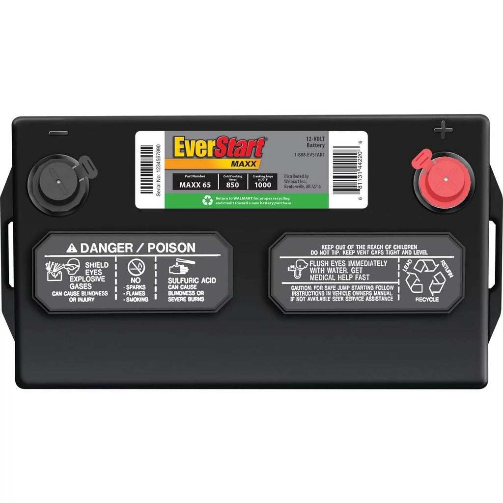 Lead Acid Automotive Battery Group Size 65 12 Volt 850 CCA Y209069