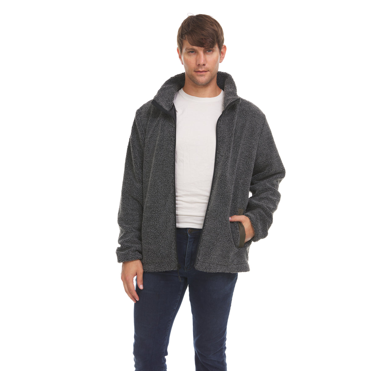 Men’s 3 in 1 Waterproof Winter Ski Jacket with Inner Fleece P195