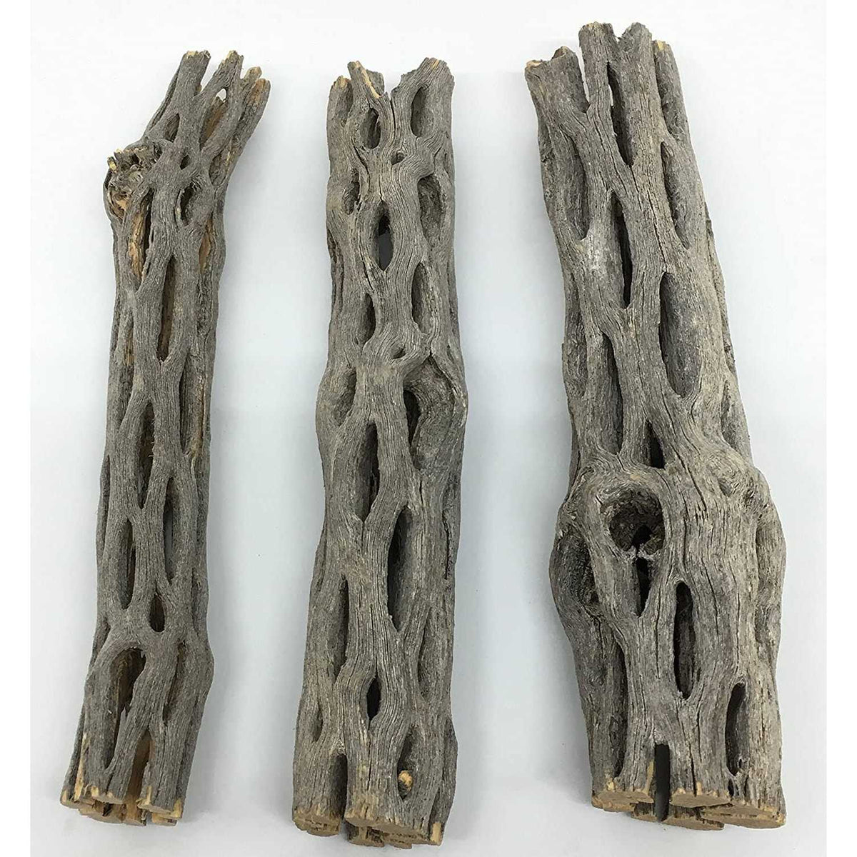 Natural Cholla Wood 3 Pieces Aquarium Decoration J54562