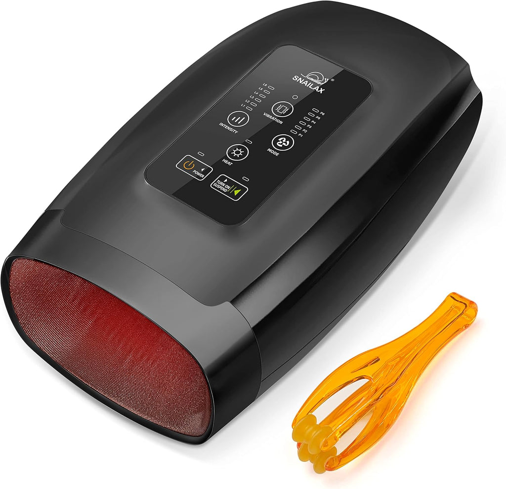 Cordless Electric Hand Massager with Heat, Vibration, Compression R6670