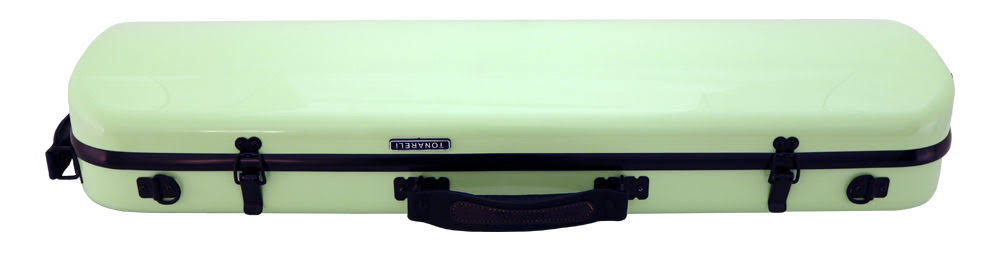 Fiberglass Oblong Lime Violin Case Z986514