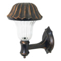 Outdoor Garden SMD LED Solar Wall Mount Light Glass Lens V62629