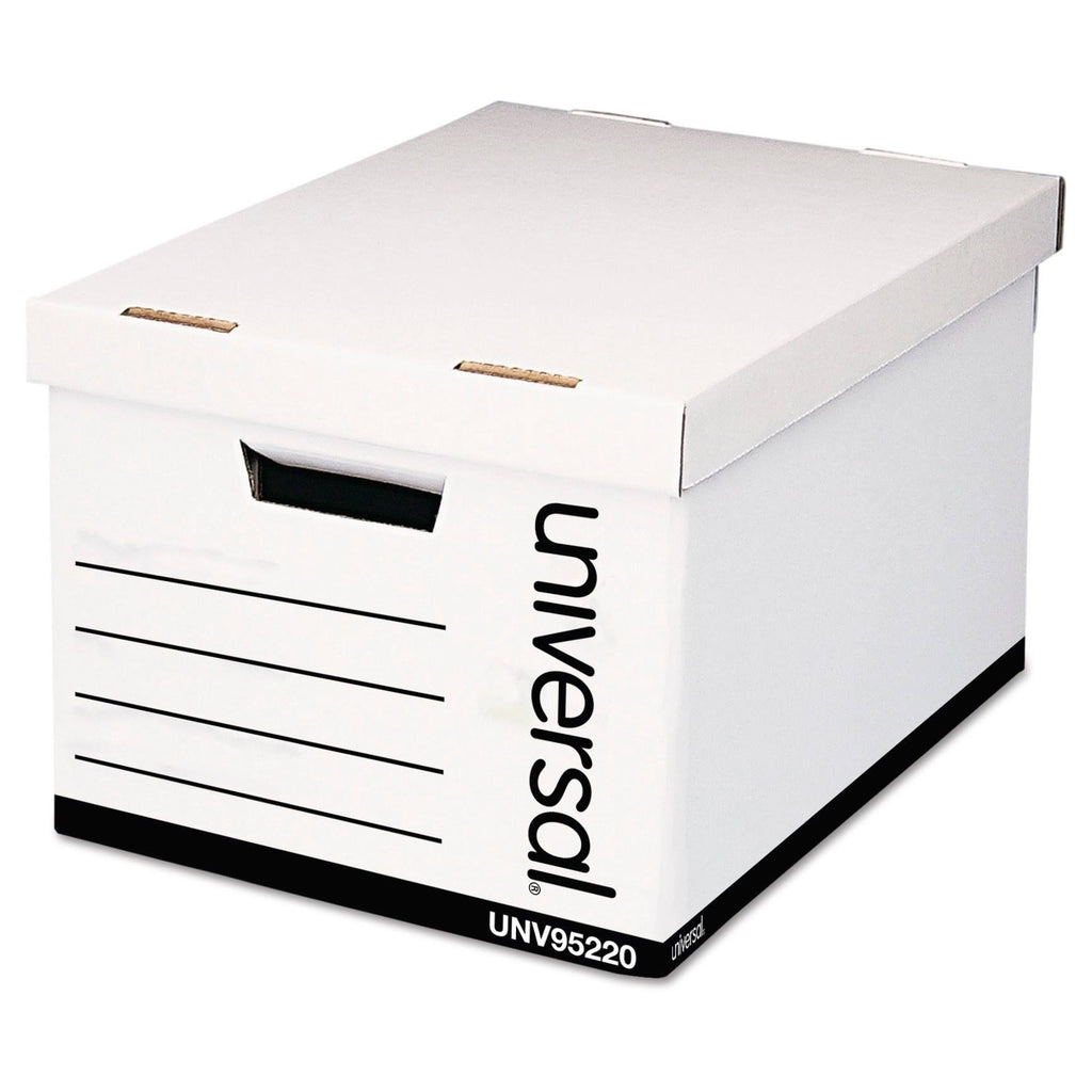 Storage box Letter white (pack of 12) H6406