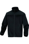 Black Polyester Cardigan Jacket Q83242