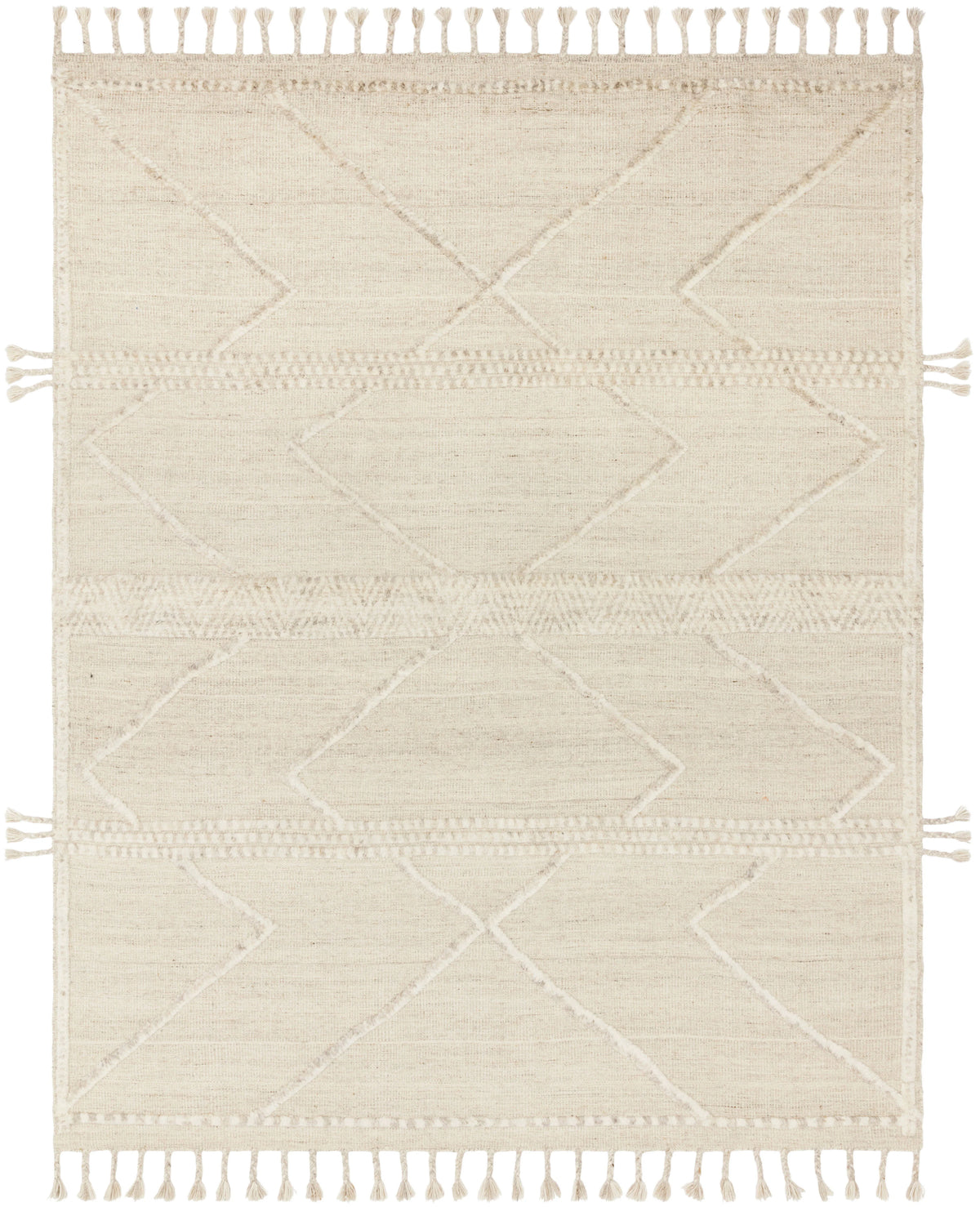 Beige Ivory Rug 8'6 x 11'6 Z468063