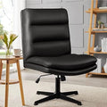 Pu Leather Armless Office Chair W627