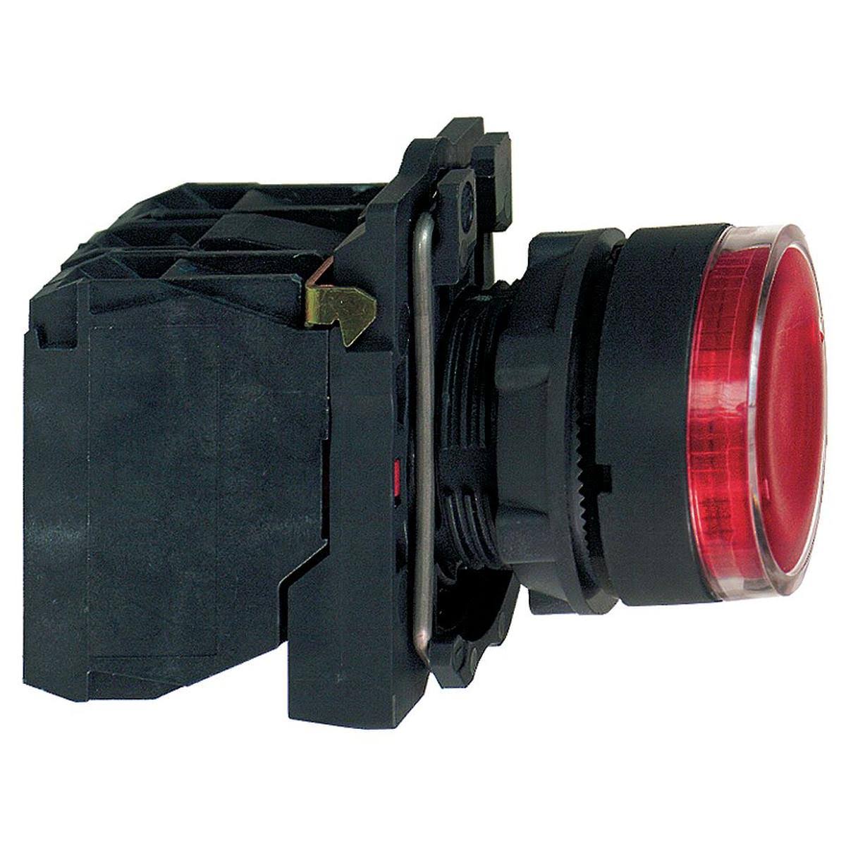 Red Illuminated Pushbutton, 24V LED P209948