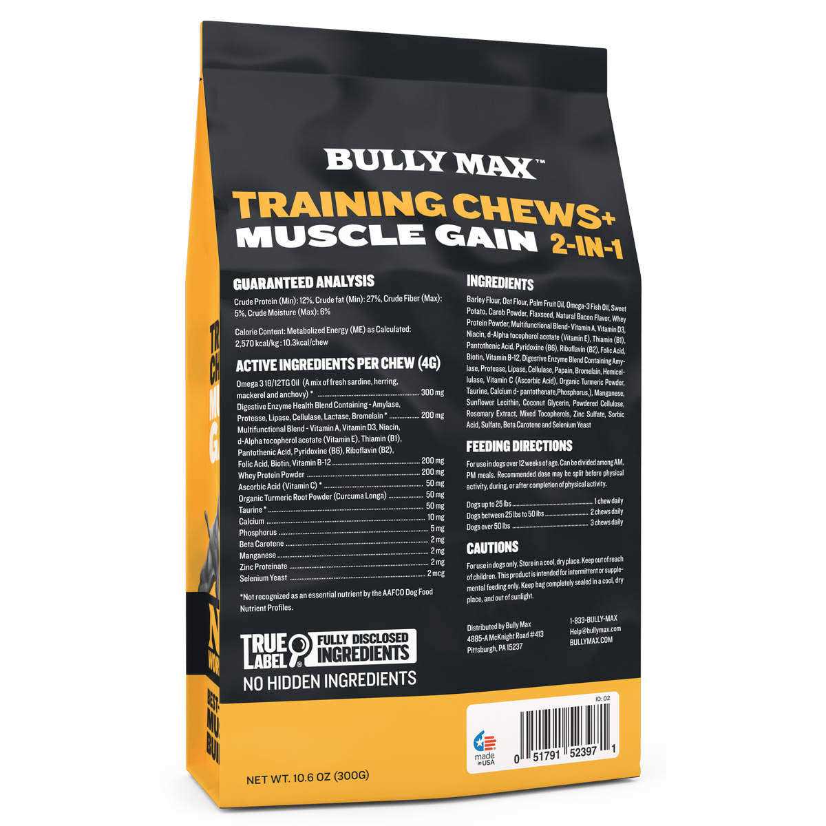 Muscle Building Chews for Dogs R323