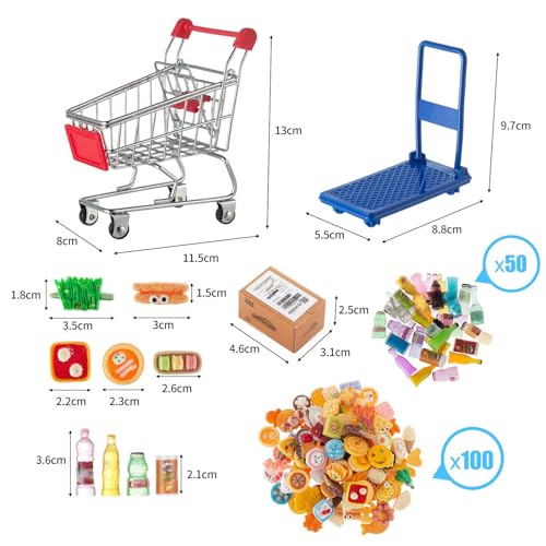 175PCS Miniature Dollhouse Pretend Play Kitchen Accessories Toys I358792