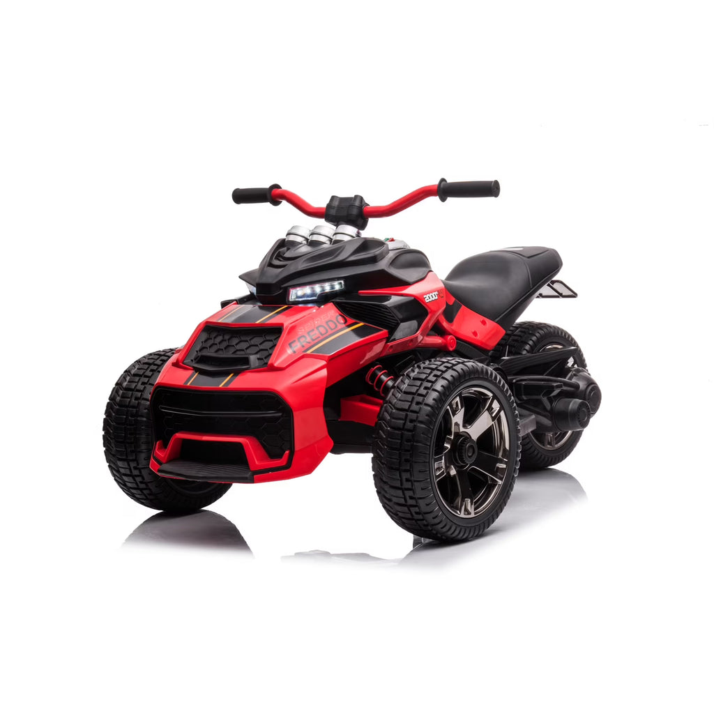 Red 3 Wheel Ride on Motorcycle L3296