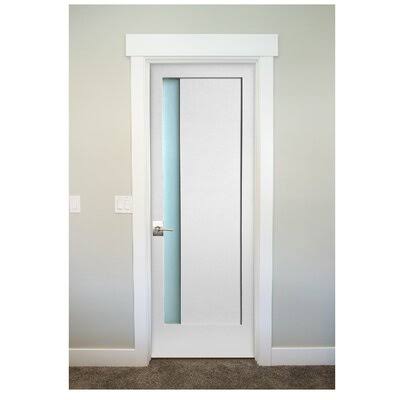 Primed Solid Core MDF Single Prehung Interior Door D891