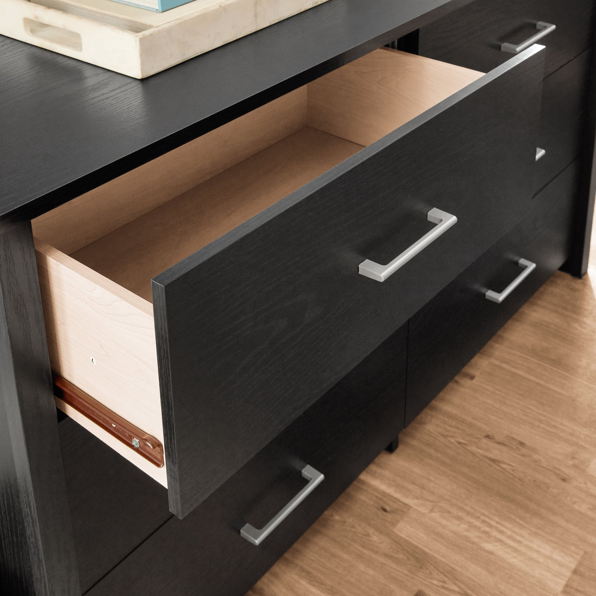 Soft White 6-Drawer Dresser M12541