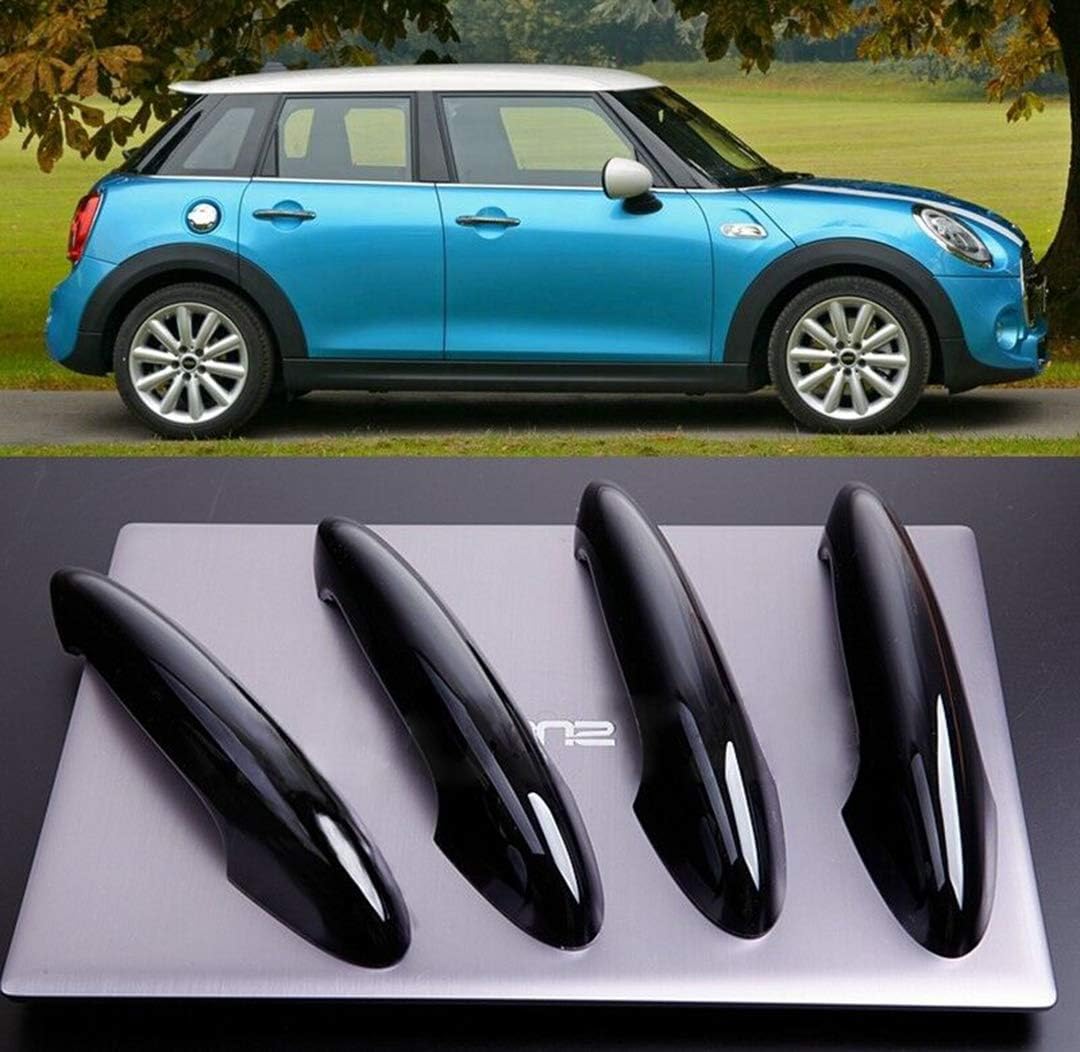 Door Handle Cover Trims Pack of 2 Gloss Black M7672