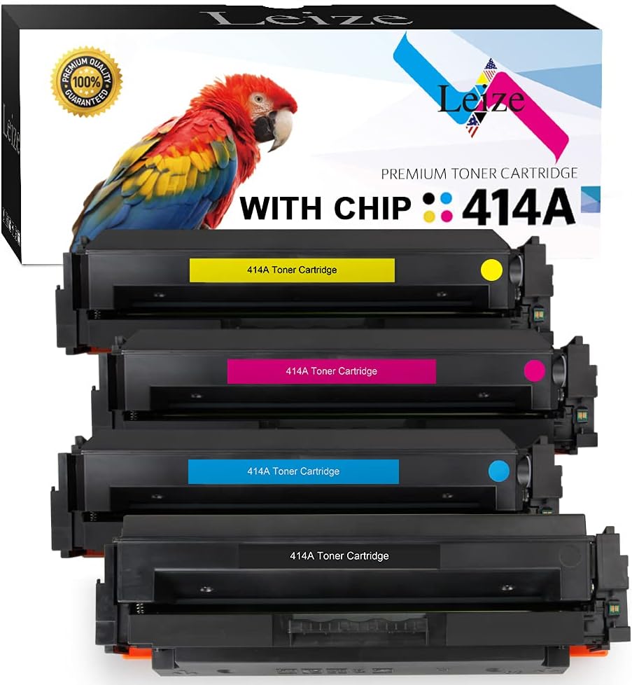 Remanufactured Toner Cartridge 4-Pack KCMY E3970