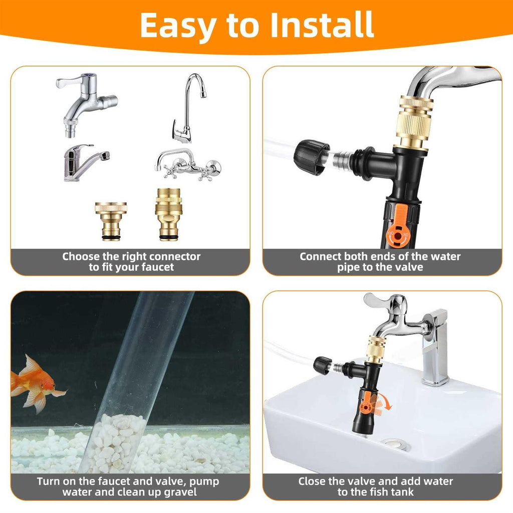 Gravel Vacuum Aquarium Water Changer G269482