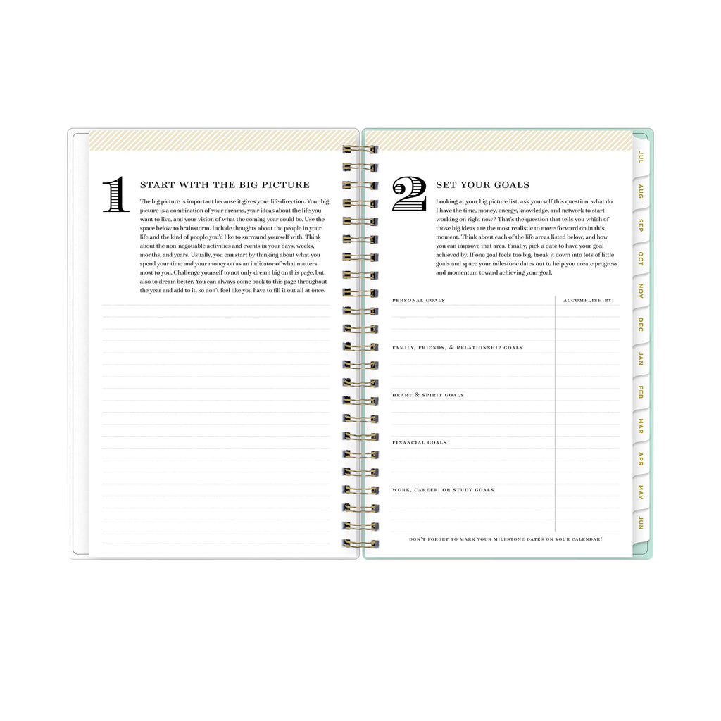 Weekly Monthly Planner 5x8 J450