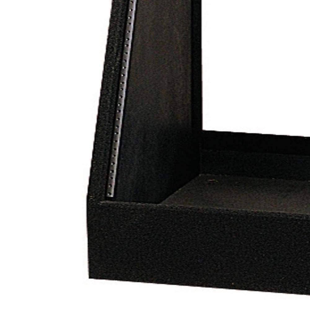 Black Angled Open Back Studio Rack Z201