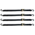 2" x 6' Ratchet Strap Tie Down Kit, 8 Pack Z4349