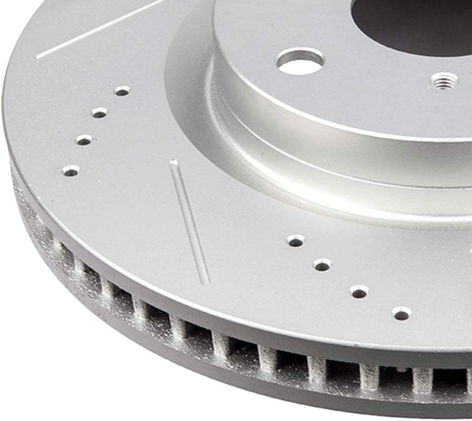 Front Drilled Slotted Brake Rotors Kit U4426