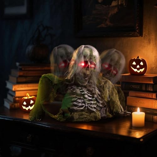 Animatronic Zombie Groundbreaker with Light and Sound X539431