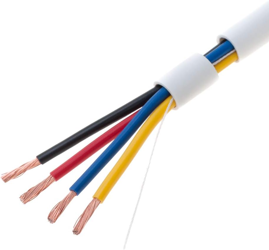 250ft 18AWG 4 Conductors CL2 Speaker Cable Wire S4425
