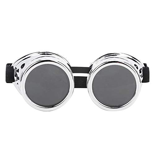 ABS Vintage Style Steampunk Goggles Double Layer Sunglasses Y2995