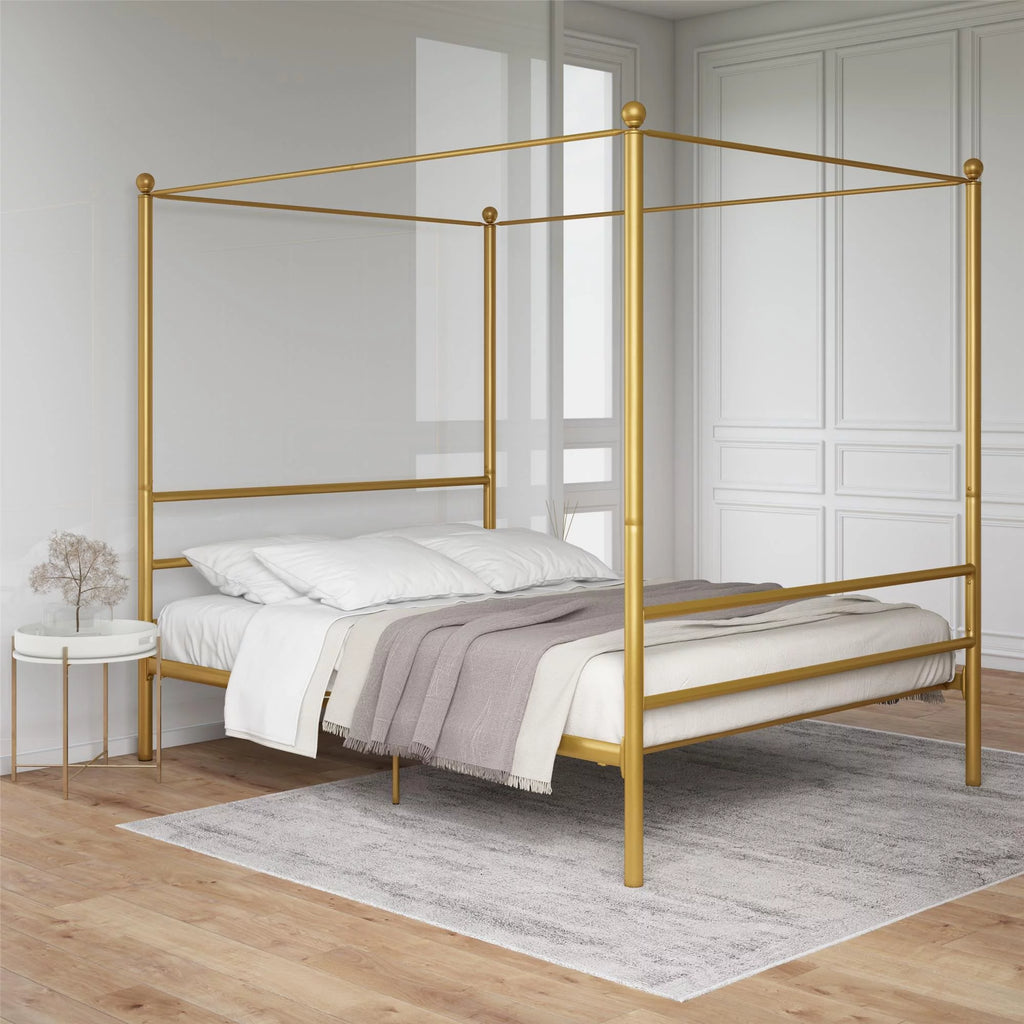 Metal Canopy Bed C8269