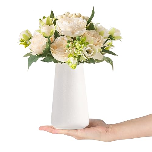 Small Artificial Flowers in Ceramic Vase Silk Flower Arrangements G83405