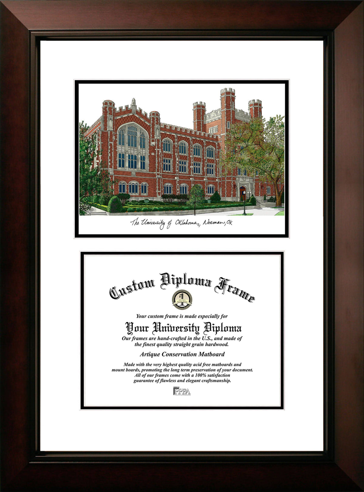 8.5 x 11 in. Diploma Frame V404