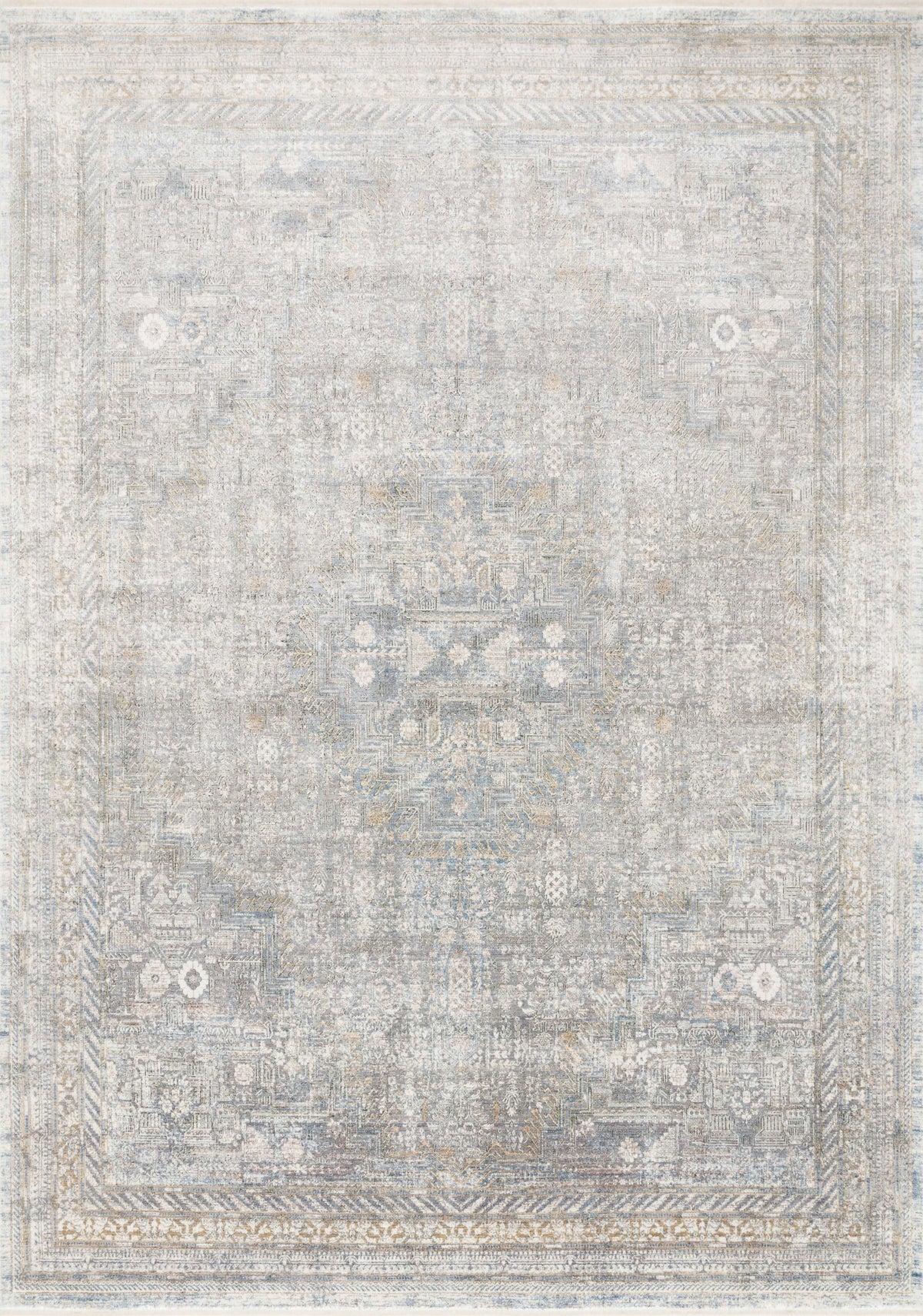 Silver 5' x 7'3 Rug Q286685
