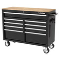 46 in. Gloss Black Mobile Workbench Cabinet G802558