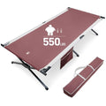 Extra Wide Oversized Folding Camping Cot with Carry Bag C92104