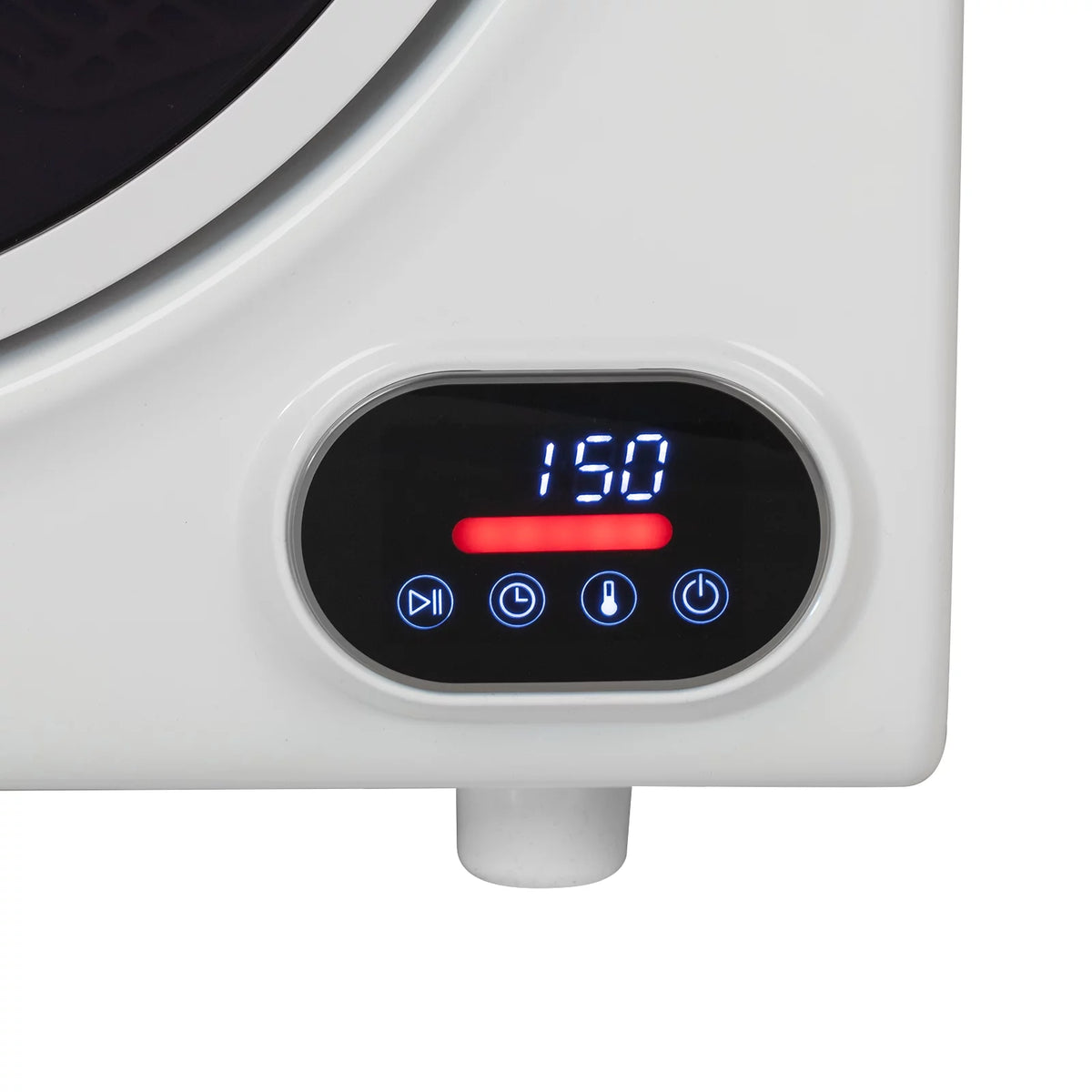 2.6 cu.ft Electric Portable Compact Laundry Dryer, White L87114