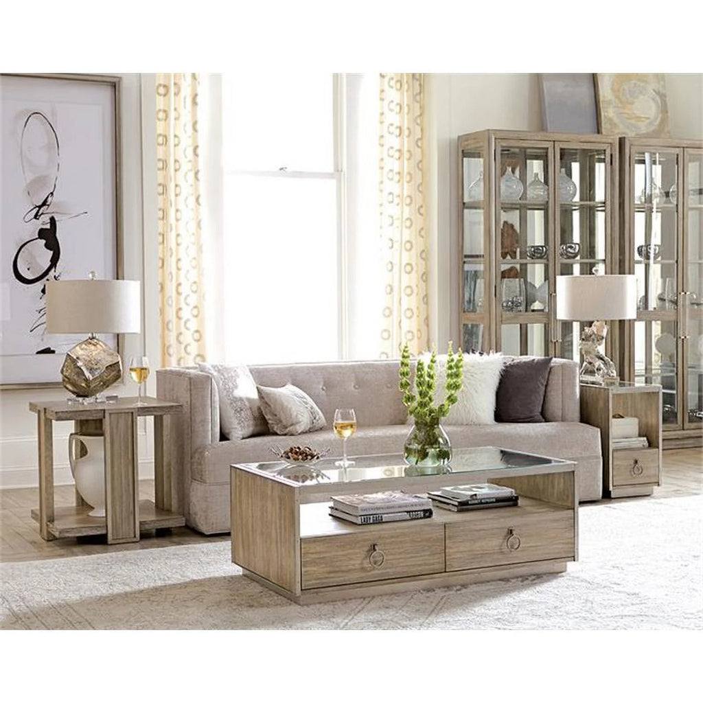 Contemporary 5 Shelf Curio Cabinet P458809