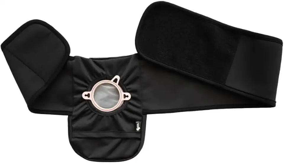 Black Ostomy Belt 6x9 Medium G82701