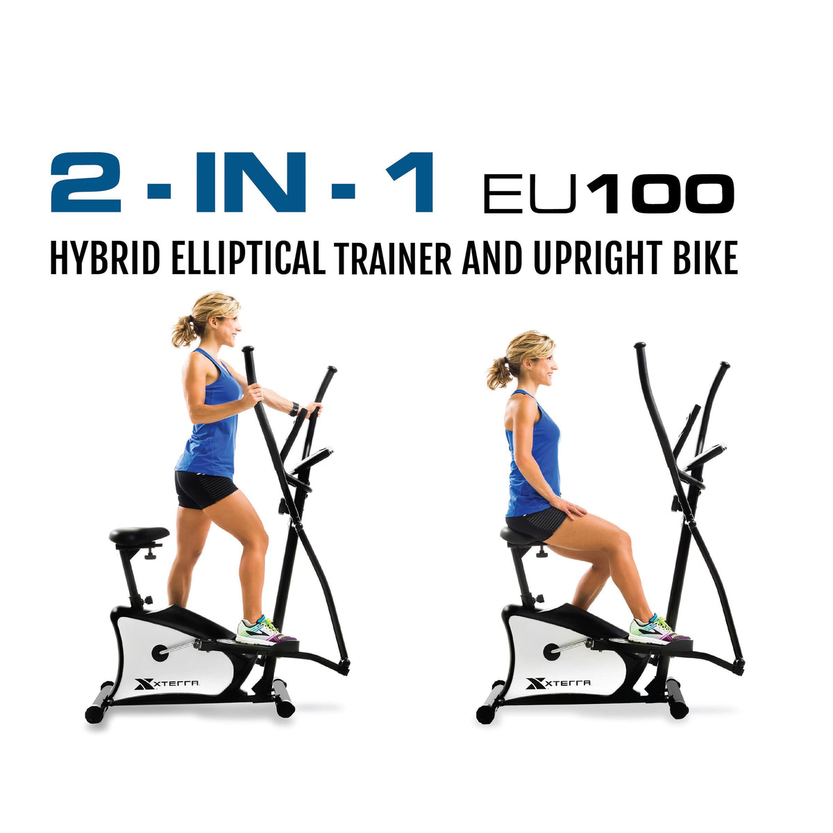Hybrid Elliptical Upright Bike N919
