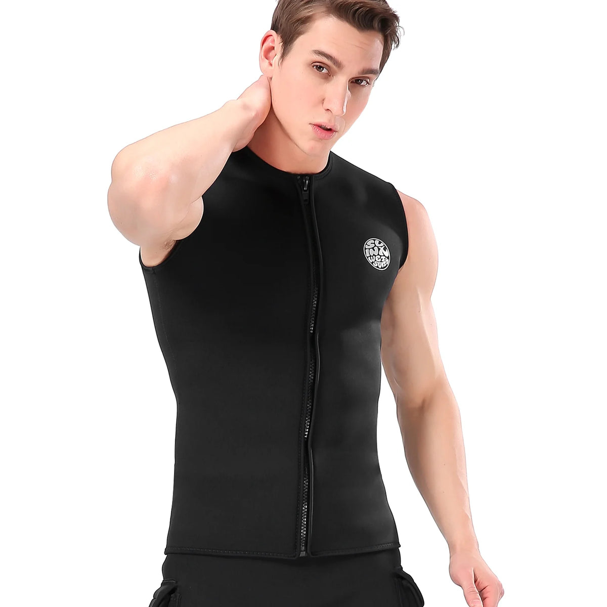 3mm Neoprene Sleeveless Wetsuit Vest K990921