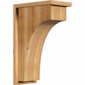Rough Sawn Corbel with Backplate, Western Red Cedar I722
