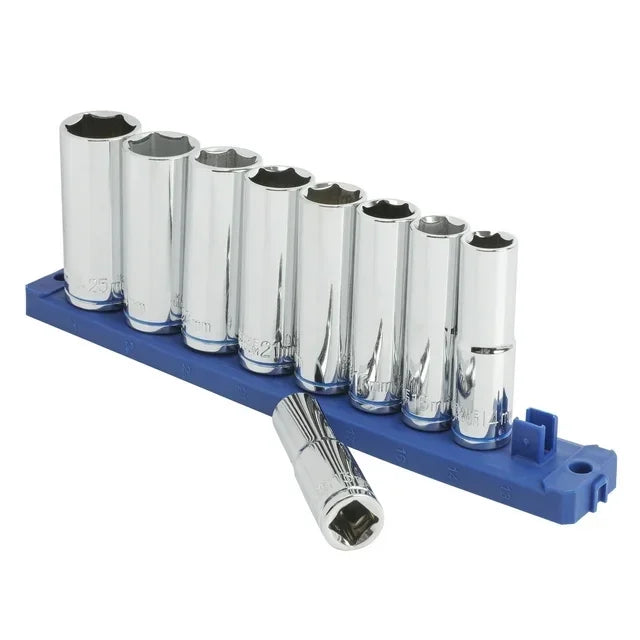 1/2-Inch Drive Ratchet and Deep Socket Set J626327
