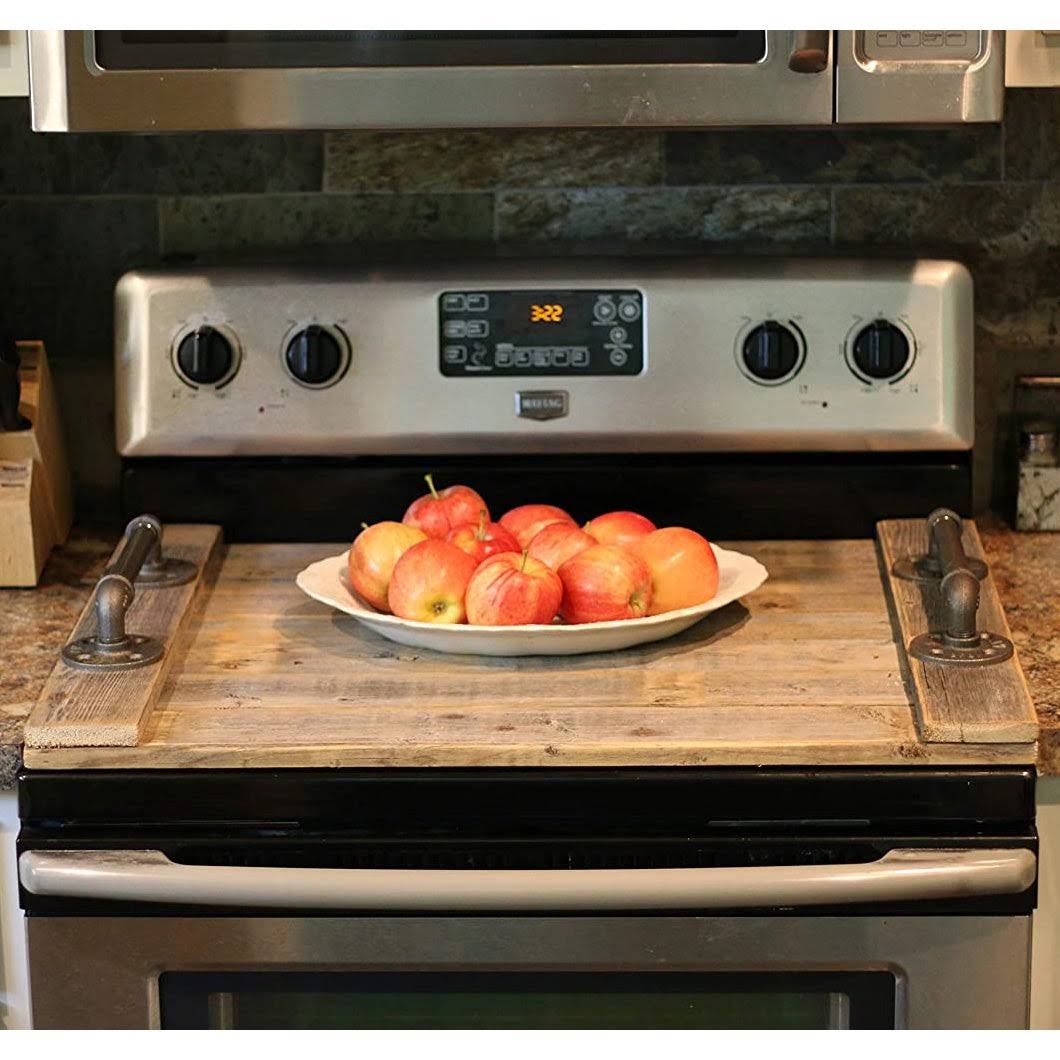 Red Stove Top Cover U8958