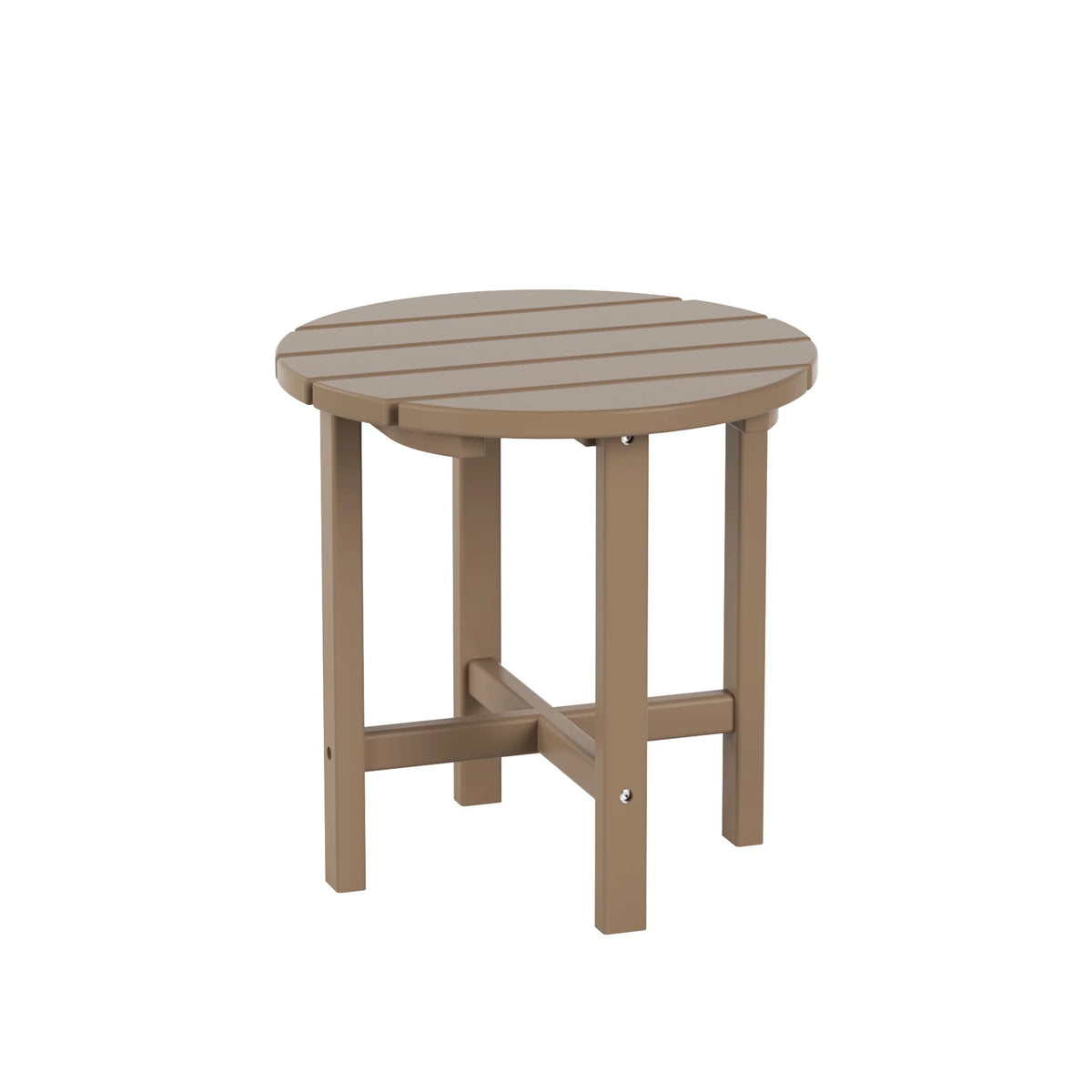 3 Piece All Weather Poly Lumber Outdoor Rocking Chairs Set with Side Table Y12534