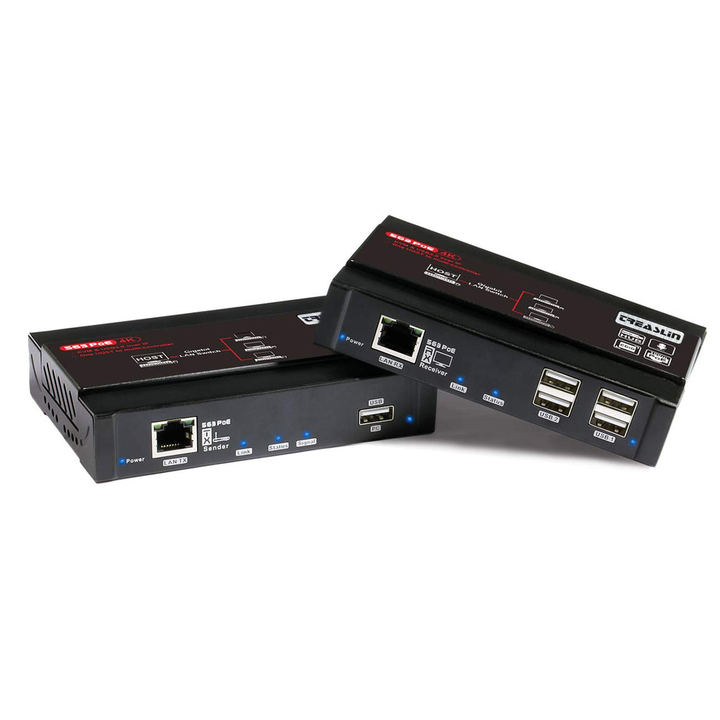 HDMI USB Over IP 4K@30Hz KVM Extender I90789