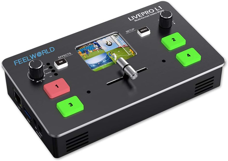 4 xHDMI Inputs Video Mixer with 2" TFT Display O753319