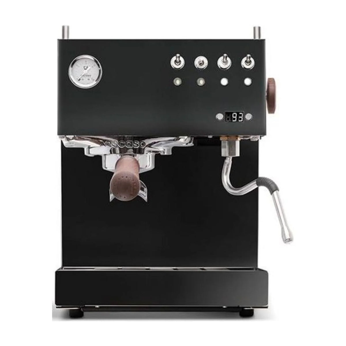 Black and Walnut Espresso Machine K351596