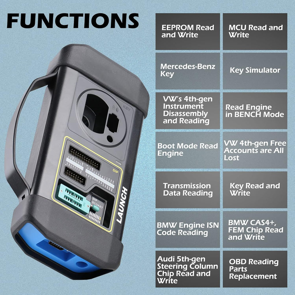 Car Key Programming Scan Tool with EEPROM Adapter Q7439