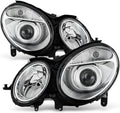 2003-2006 Mercedes Benz W211 E-Class Headlights Headlamps Pair O262