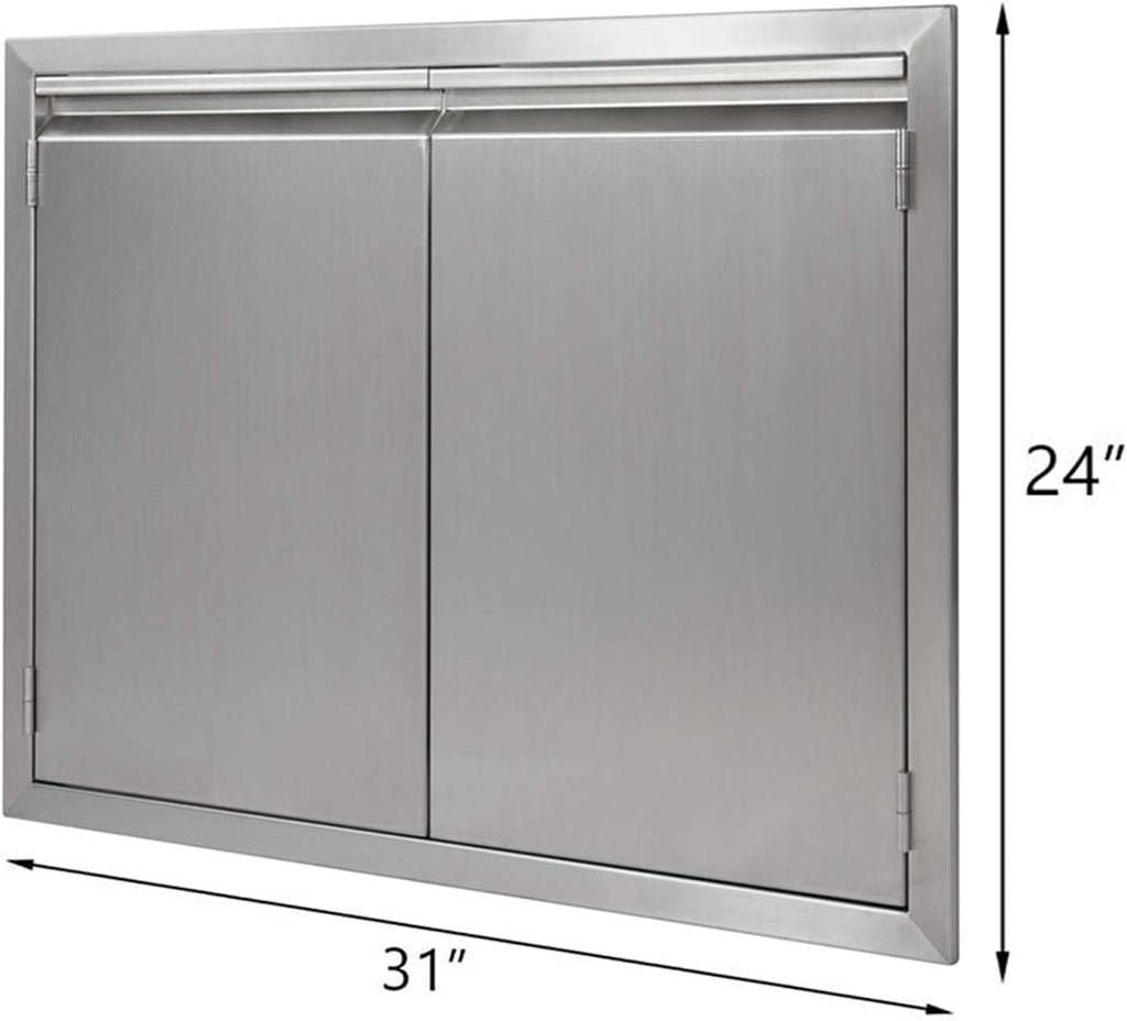 35 W x 24 H 304 Stainless Steel BBQ Access Door W571